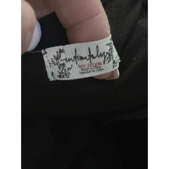 Intimately by Free People Women's Black Paper Planes Bodysuit Size SP - Picture 8 of 11